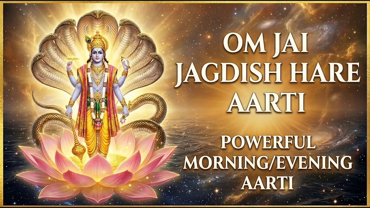 Om Jai Jagdish Hare Aarti – Lyrics in English with Meaning